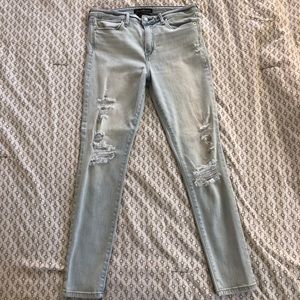 Ripped Abercrombie Skinny Jeans